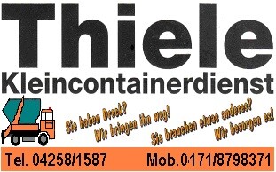 Thiele Kleincontainerdienst       Logo