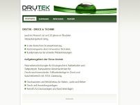 Drutek website screenshot