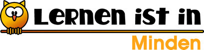 Lernen ist in - Minden Logo