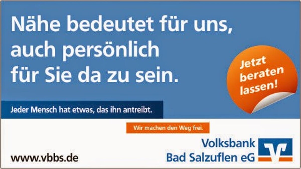 Bilder Volksbank Bad Salzuflen eG SB-Geschäftsstelle Wüsten