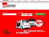 Screenshot for www.mirento.de