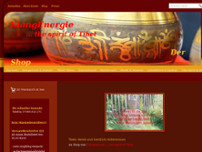 KlangEnergie ... the spirit of Tibet website screenshot