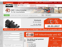 MAPCO Autotechnik GmbH – Ihr Kfz-Teilehersteller website screenshot