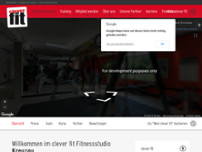 cf Fitness Kreuzau Bornschein website screenshot