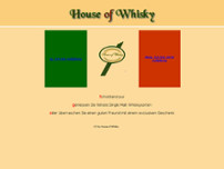 House of Whisky website screenshot