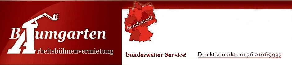 Baumgarten - Arbeitsbühnenvermietung Bau- & Mietgeräte Logo
