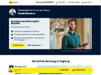 Website Screenshot HUK-COBURG Versicherung Frank Kostorz in Siegburg