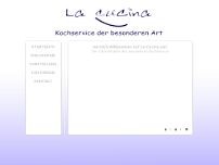 La-Cucina - Kochservice der besonderen Art Elke Götz website screenshot