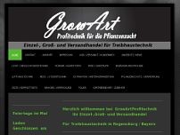 GrowArt Profitechnik für die Pflanzenzucht, Robert Wolf website screenshot