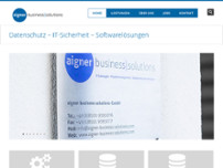 aigner business solutions GmbH website screenshot