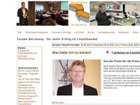 Lemke Beratung- Ihr Partner seit 1998 im Handel website screenshot