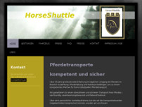 HorseShuttle website screenshot
