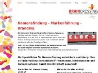 Braincrossing GmbH website screenshot