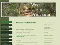 Weg zum Freiraum website screenshot