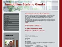 Immobilien Stefano Giunta website screenshot