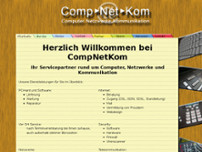 CompNetKom Service GmbH website screenshot