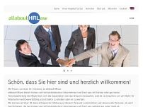 allaboutHRLaw website screenshot