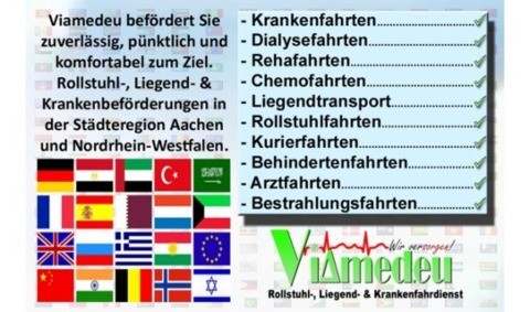 Bilder Viamed – Freizeit- und Krankenfahrten in Aachen & Köln