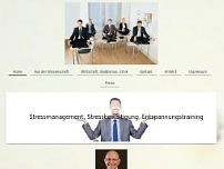 Management und Personal Coaching website screenshot