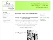 Simone Albert website screenshot