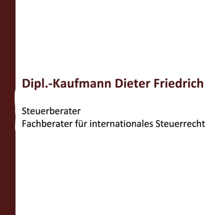 Bilder Dipl.-Kfm. Dr. Dieter Friedrich Steuerberatung