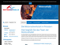 Motorrathalle website screenshot