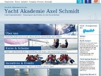 Screenshot for www.yaas-segeln.de