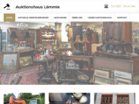 Auktionshaus Lämmle website screenshot