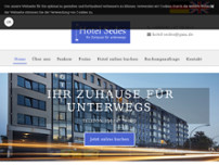 Hotel Sedes website screenshot