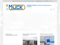 Dieter Mock Kälteanlagenbau GmbH website screenshot