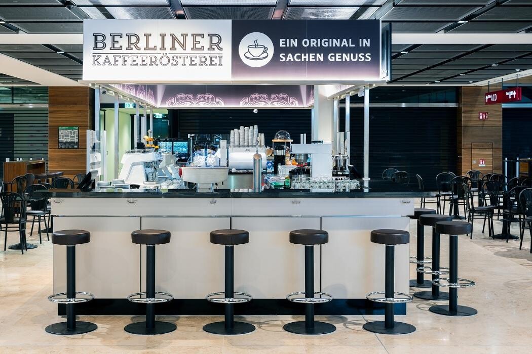 Bilder Berliner Kaffeerösterei Flughafen Berlin Brandenburg