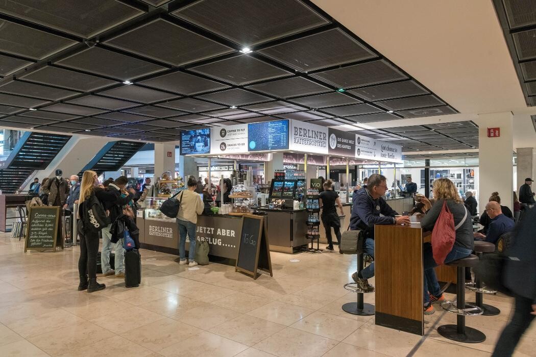 Bilder Berliner Kaffeerösterei Flughafen Berlin Brandenburg