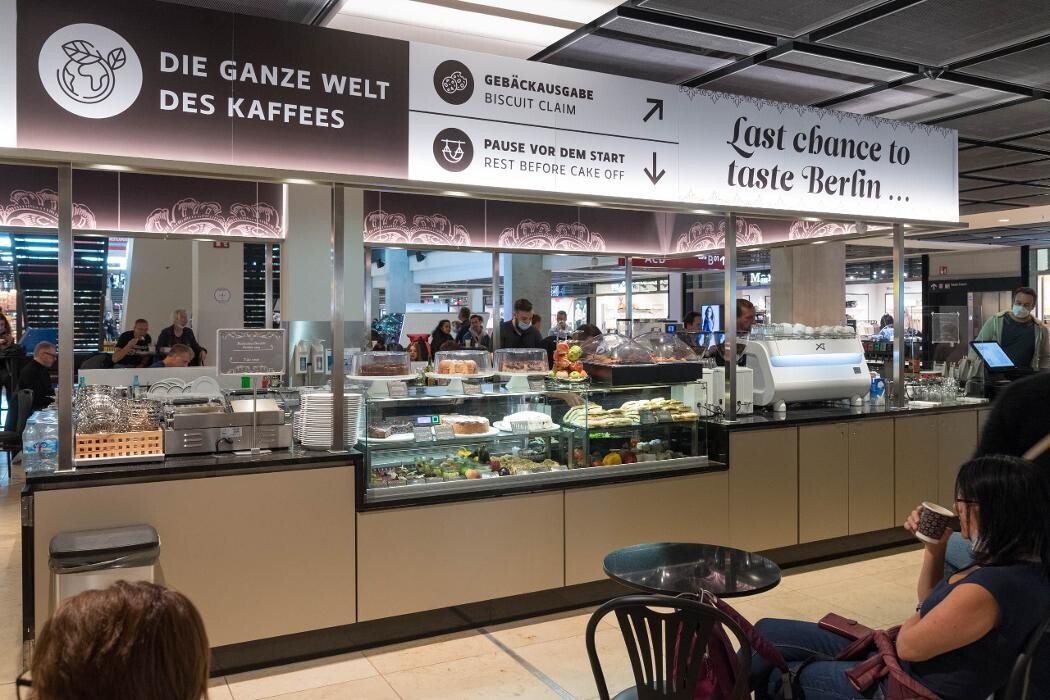 Bilder Berliner Kaffeerösterei Flughafen Berlin Brandenburg