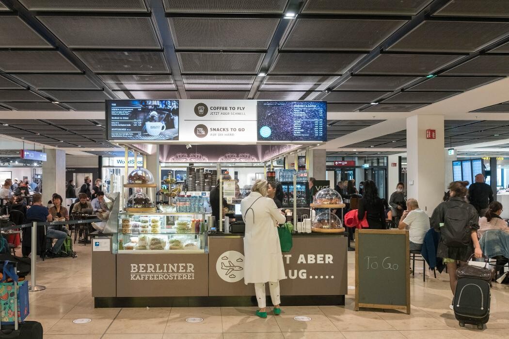 Bilder Berliner Kaffeerösterei Flughafen Berlin Brandenburg