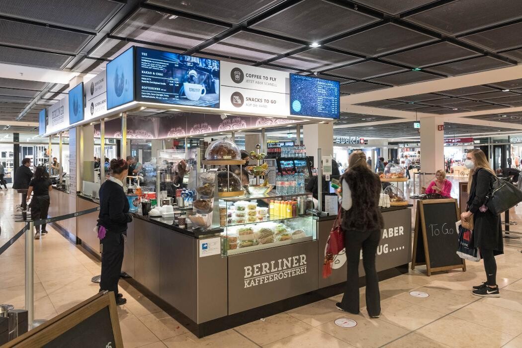 Bilder Berliner Kaffeerösterei Flughafen Berlin Brandenburg