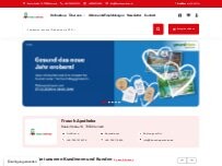 Website Screenshot Frosch-Apotheke Lörrach