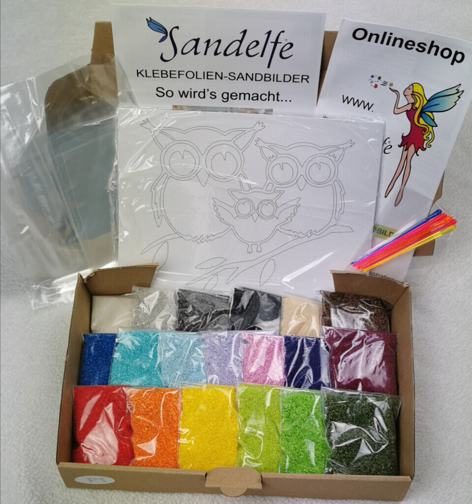 Bilder SANDELFE - Kindergeburtstage mit Sandbildern / Onlineshop