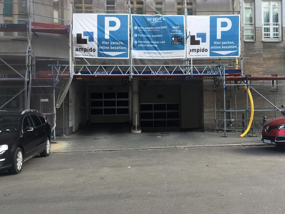 Bilder ampido Parkplatz KaDeWe