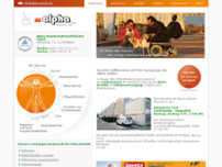 Screenshot for http://www.alpha-gmbh.de