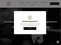 Website Screenshot Engelhardt Jörg Praxis für Physiotherapie und Krankengymnastik