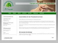 Screenshot for www.therapiezentrum-arnum.de