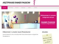 Screenshot for www.arztpraxis-passow.de