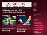 Screenshot for www.safe-tec-consulting.de