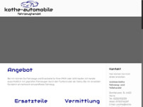 Kothe-Automobile website screenshot