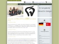 Website Screenshot Zahnarztpraxis Ayaydin