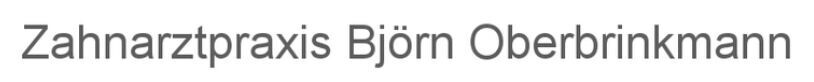 Zahnarztpraxis Björn Oberbrinkmann Logo