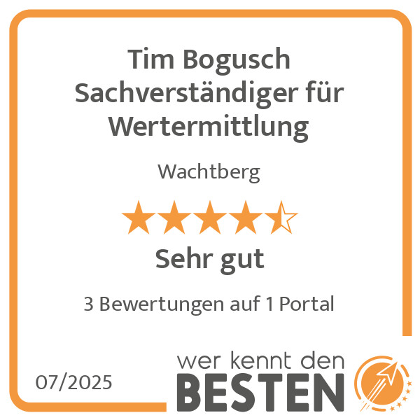 Bilder Tim Bogusch Sachverständiger für Wertermittlung