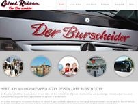 Latzel Reisen - Der Burscheider e.K. website screenshot