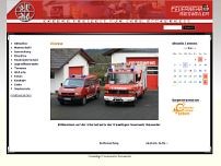 Screenshot for www.feuerwehr-riesweiler.de
