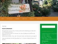 Screenshot for www.merz-blumenhaus.de